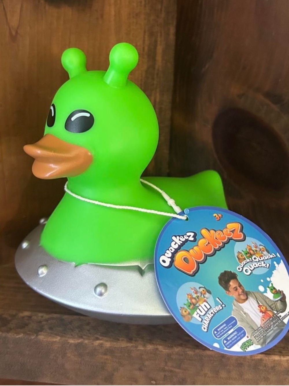 Jumbo Quackeez Duckeez Duck Alien UFO Jeep Duckie 6 Inch New